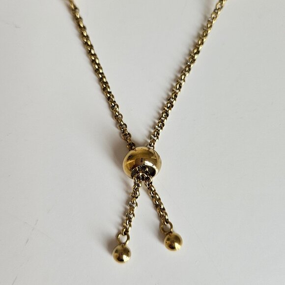 Majorica gold colored bead and pearl like bracelet # 1 - Picture 2 of 6